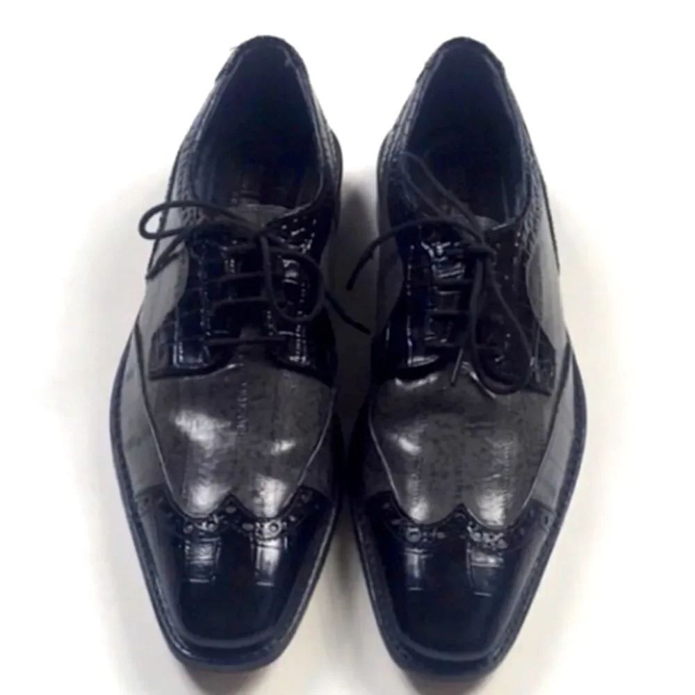 Stacy Adams Leather Upper Men's Shoes 7.5